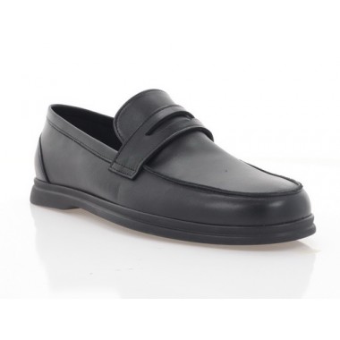 Туфли мужские черная, кожа (5081 чн. Шк) Roma style  фото 1